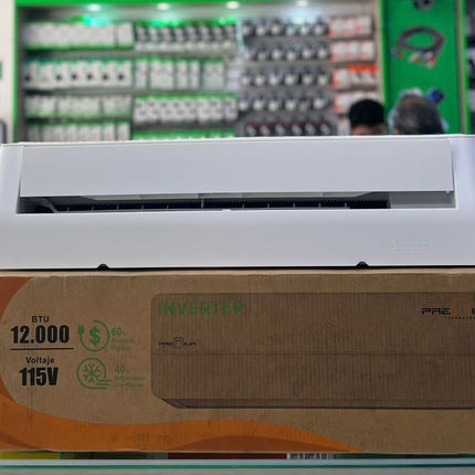 Aire Acondicionado 115v Inverter Premium 12.000 BTU | Ahorro del 60% y Enfriamiento Rápido