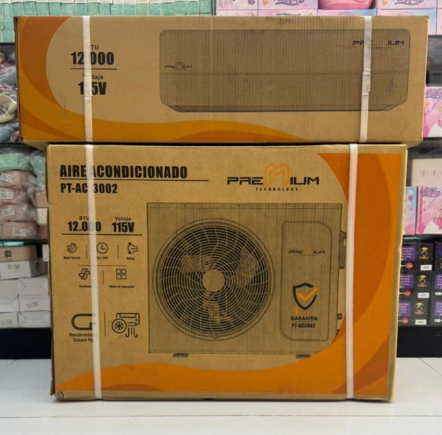 Aire Acondicionado 115v Inverter Premium 12.000 BTU | Ahorro del 60% y Enfriamiento Rápido