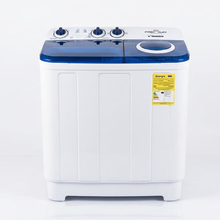 Lavadora Semiautomática Premium 7KG | Doble Tina con Centrifugado Potente y Ahorro de Energía