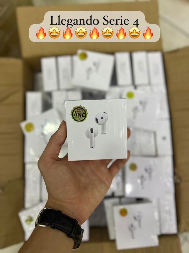 Audífonos Serie 4 con Cancelación de Ruido ANC | Calidad 1.1 Premium