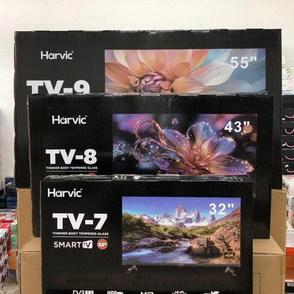 Televisor Smart TV Harvic LED 4K Ultra HD - Procesador de Alta Velocidad