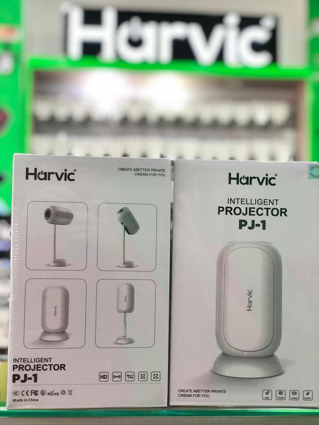 Proyector Inteligente Harvic PJ-1 - Compacto HD Smart Cine en Casa
