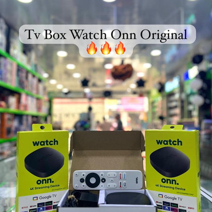 Onn 4K Streaming Device | Smart TV Box Original con Google TV
